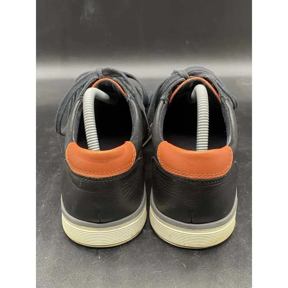 Cole Haan Men's Vartan Sport Ox Fashion Sneaker Black Leather C13916 Size 8.5 M